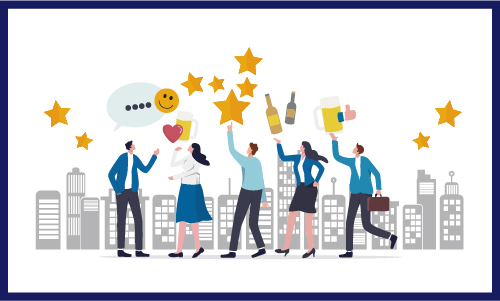 お酒を片手にタワマン談義 TOWERZ NIGHT